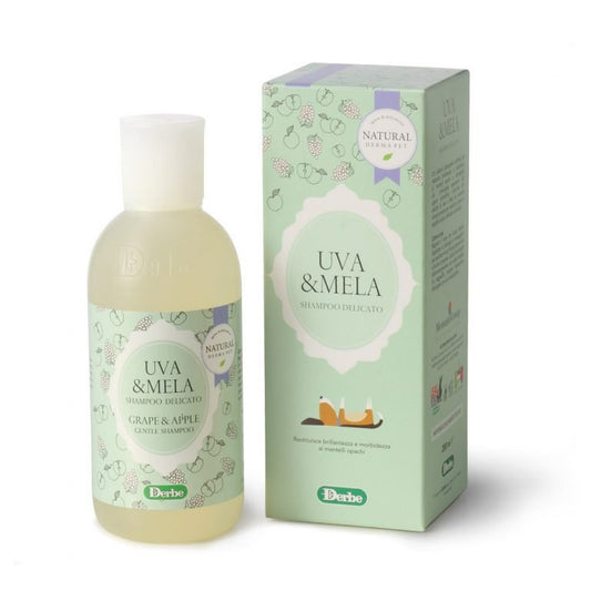 Dog Shampoo – Shine & Repair for Damaged Coats with Grape & Apple-0