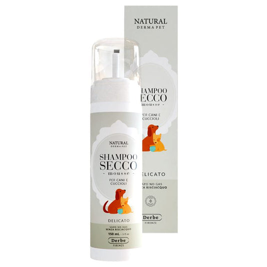 Dog Shampoo – No-Rinse Mousse for Puppies & Sensitive Dogs with Echinacea & Goji-0
