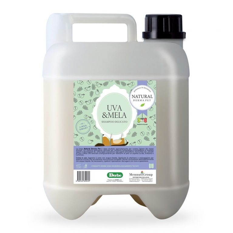 Dog Shampoo – Shine & Repair for Damaged Coats with Grape & Apple-2